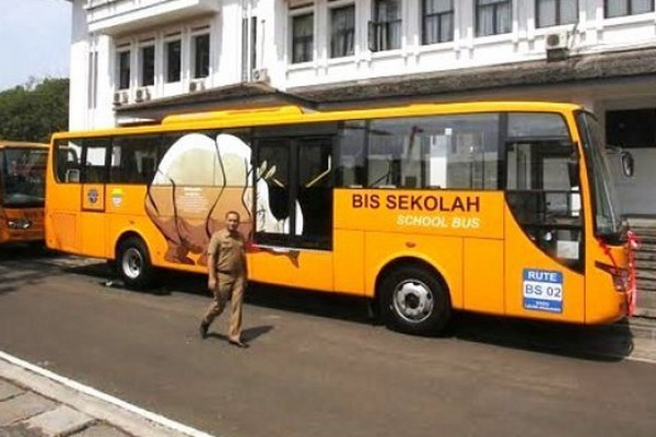 Bus sekolah. (Foto: Pemkot Denpasar)