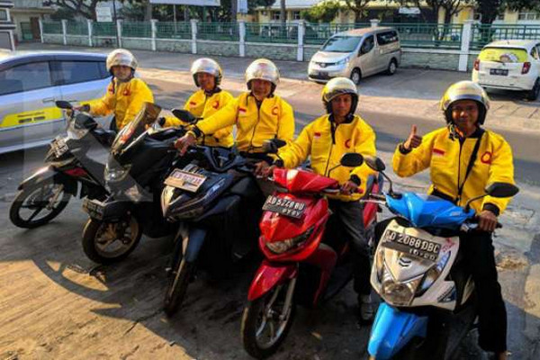 Pengemudi ojek daring Maxim. (Foto: Maxim)