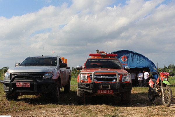 Posko siaga bencana. (Foto: Pemkab Tanah Bumbu)