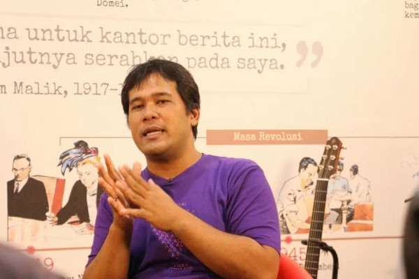 Ifa Isfansyah selaku produser film "Abracadabra". (Foto: Antara).