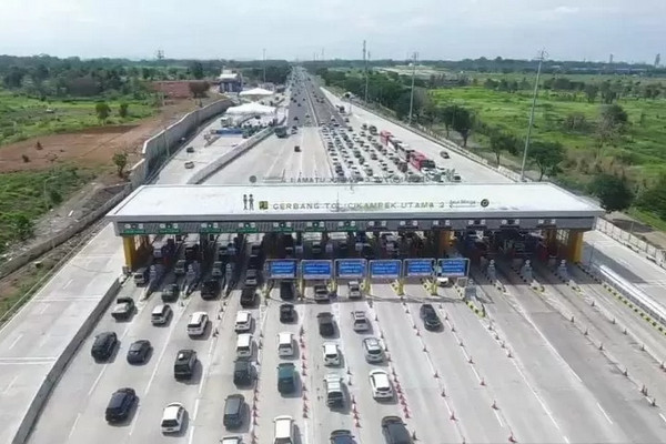 Gerbang Tol Cikampek Utama 2. (Foto: Jasa Marga)