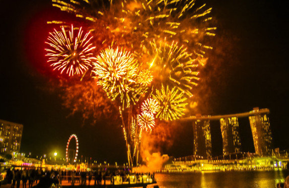 Ilustrasi  perayaan Tahun Baru/Foto: Flickr, by: Hastu Wicaksono.