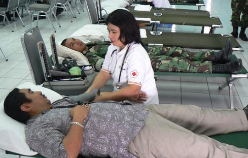 Ilustrasi donor darah /Foto: Flickr, by: .dpdknpikepri