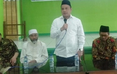 Anggota DPR RI Marwan Jafar saat menggelar reses di Kabupaten Pati, Jawa Tengah. (Foto : ANTARA))