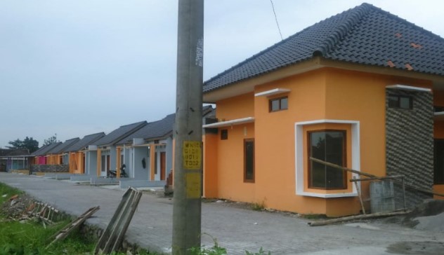 Rumah bersubsidi di Kabupaten Sukoharjo. BTN menyediakan produk KPR MBR untuk pengembang yang tidak memperoleh kuota KPR FLPP. ANTARA