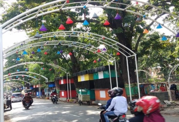 Pemerintah Kota Pekalongan bangun pusat kuliner di Jalan Rajawali Utara dan Cendrawasih. Pusat kuliner tersebut akan menghabiskan anggaran sekitar Rp1,7 miliar. (ANTARA)