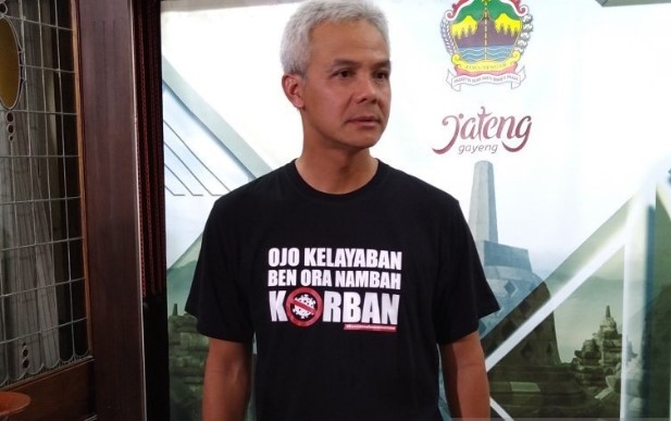 Gubernur Jawa Tengah Ganjar Pranowo. (ANTARA)