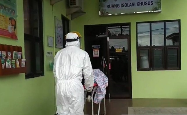 Ruang isolasi yang disediakan RSUD Loekmono Hadi Kudus, Jawa Tengah. (Ilustrasi). (ANTARA)