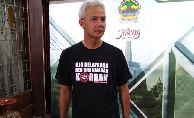 Gubernur Jawa Tengah Ganjar Pranowo