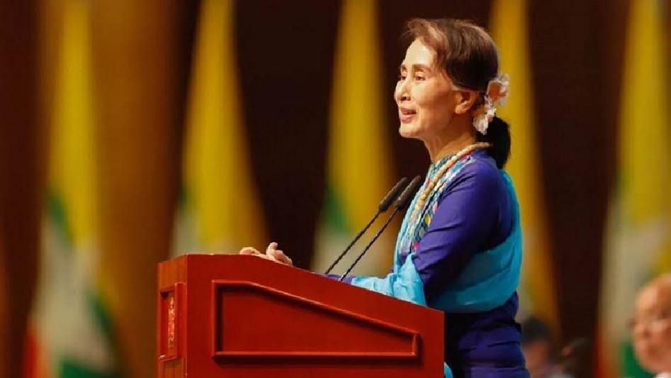 emimpin de facto Myanmar, Aung San Suu Kyi. Facebook/Aung San Suu Kyi
