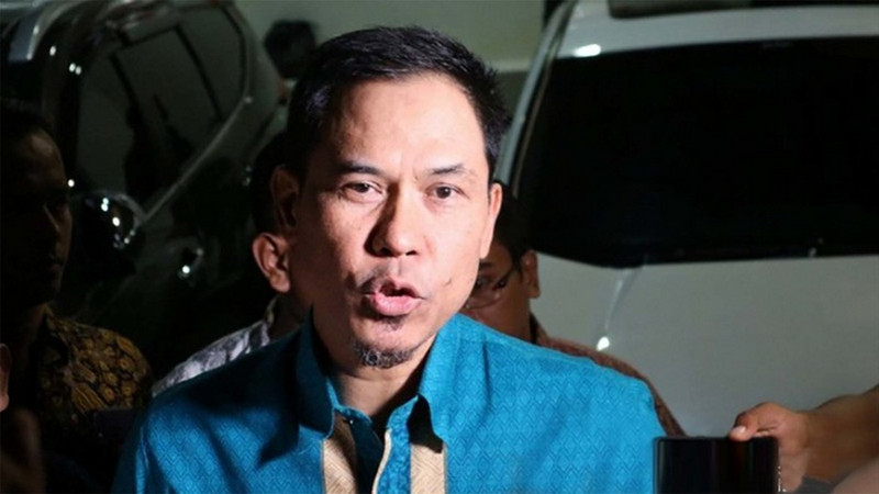 Sekretaris Umum FPI, Munarman. Antara/Fianda Rassat