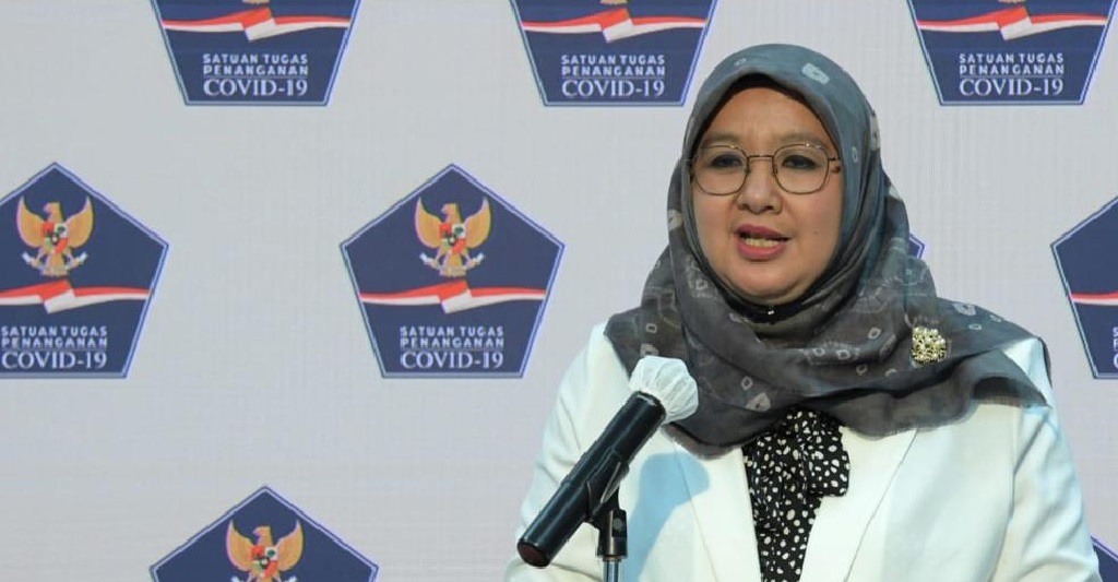 Juru Bicara Vaksinasi Covid-19 dr Siti Nadia Tarmizi (Biro Pers Sekretariat Presiden/Kris)