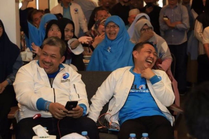 Anis Matta dan Fahri Hamzah (Sumber Foto: Akun Twitter Partai Gelora)