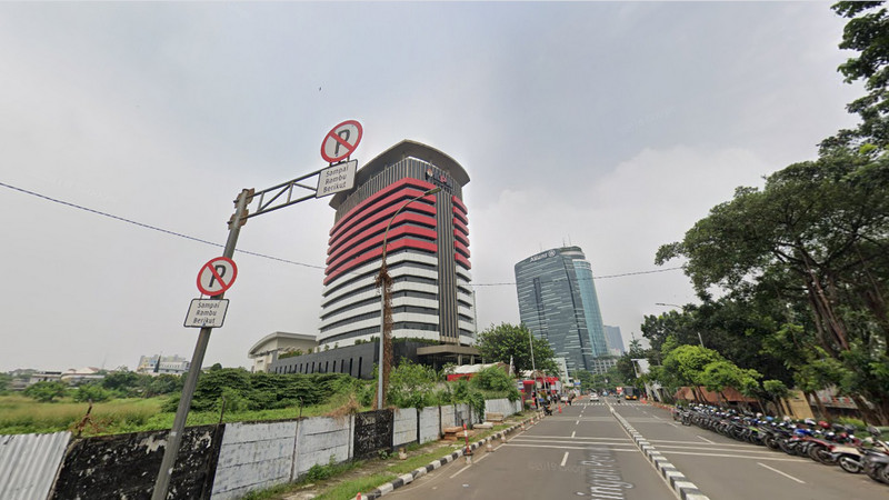 Gedung Merah Putih KPK di DKI Jakarta. Google Street View