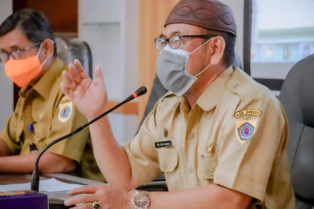 Keterangan: Sekretaris Dinkes Kabupaten Brebes, Edi Pujiharto. Sumber Foto: Instagram @dinkesbrebes