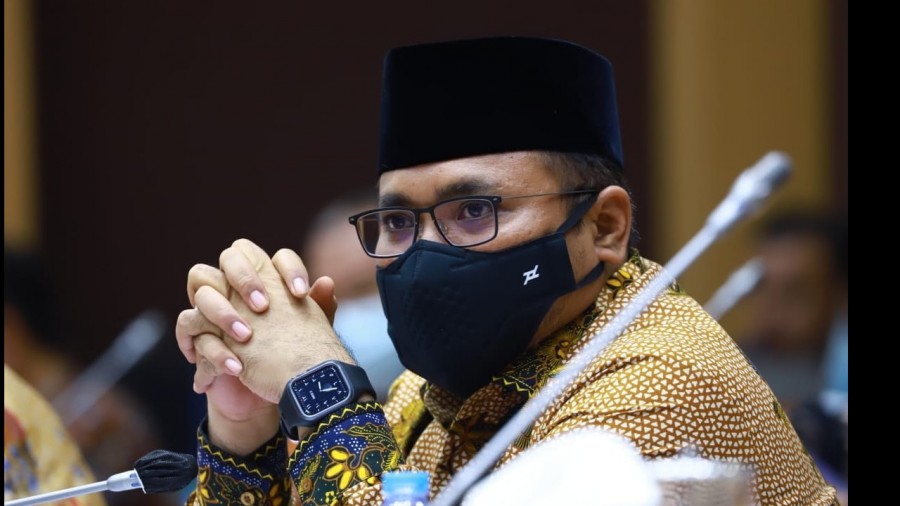 Foto: Menteri Agama RI, Yaqut Cholil Qoumas. Dokumentasi: kemenag.go.id