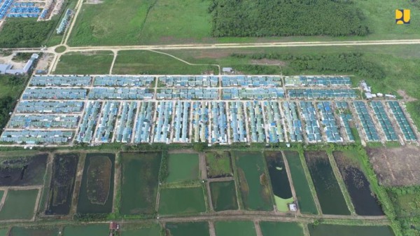 Salah satu prasarana, sarana, dan utilitas (PSU) di Kalbar. Dokumentasi: pupr.go.id