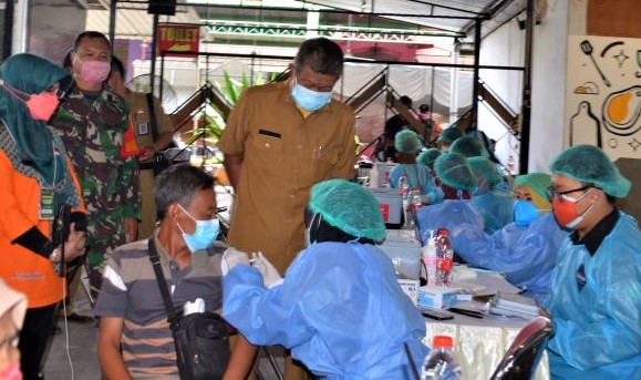 Kegiatan percepatan vaksinasi Kota Yogyakarta. Foto: jogjakota.go.id