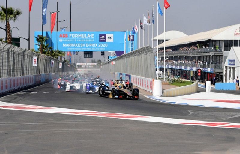 Pelaksanaan Formula E 2020 Marrakesh, Maroko, Februari 2020. Dokumentasi FIA Formula E