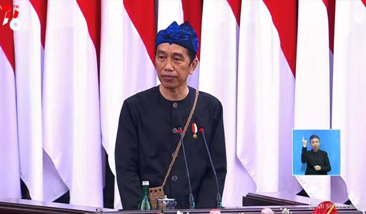 Presiden Republik Indonesia, Joko Widodo (Foto: Tangkapan layar Youtube Sekretariat Presiden)