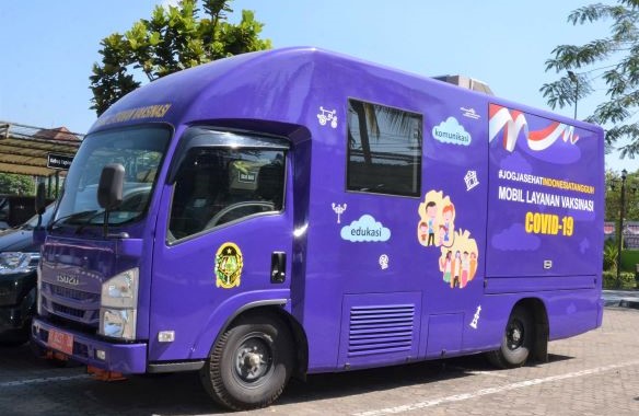 Mobil Layanan Vaksin Covid-19 Pemkot Yogyakarta. Foto: jogjakota.go.id