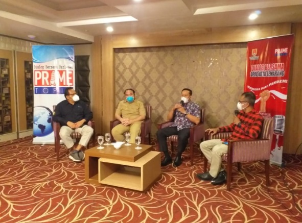 Dialog Interaktif DPRD Kota Semarang membahas vaksin Moderna (Foto: Laman semarangkota.go.id)
