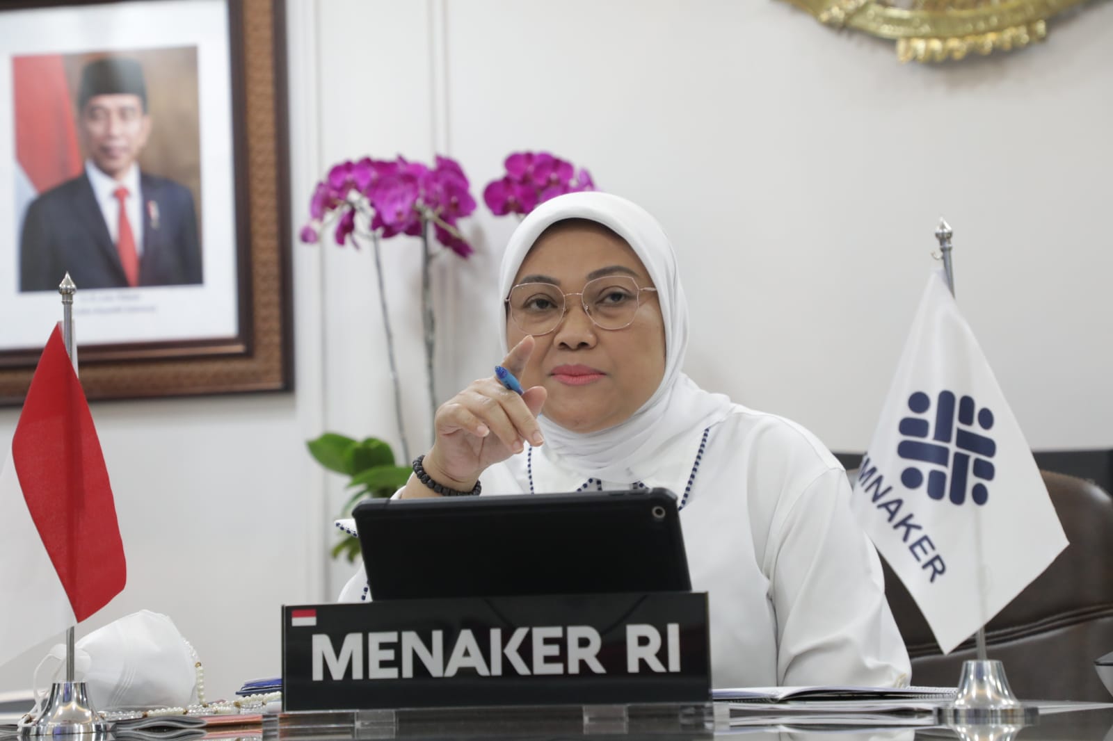 Menteri Ketenagakerjaan, Ida Fauziyah. Foto: kemnaker.go.id