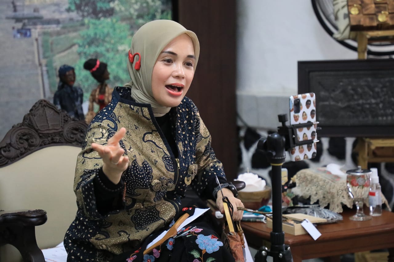 Ketua Dekranasda Jateng Atikoh Ganjar Pranowo. Foto: jatengprov.go.id