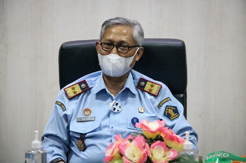 Kepala Kantor Wilayah Kemenkumham Banten, Agus Toyib. Foto: banten.kemenkumham.go.id