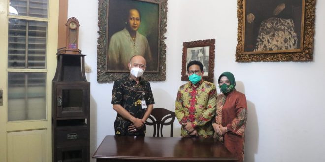 Bupati Jepara saat beraudiensi dengan Mendes PTT. Foto: masandijepara.go.id