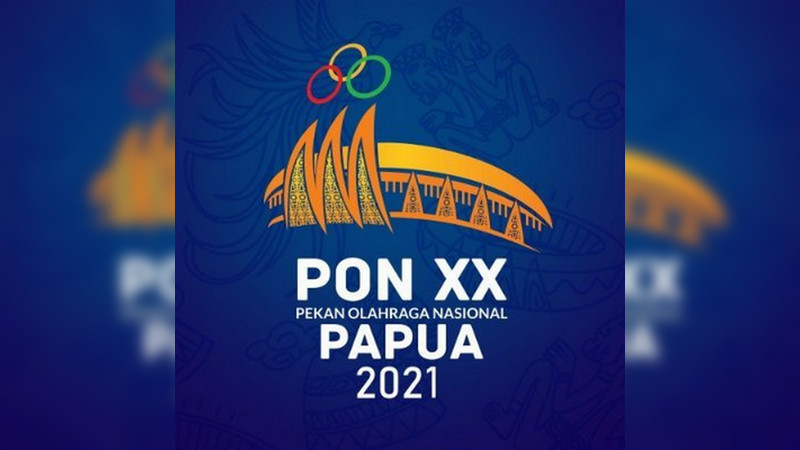 Logo PON XX Papua. Ilustasi: Twitter @ponxx2020papua