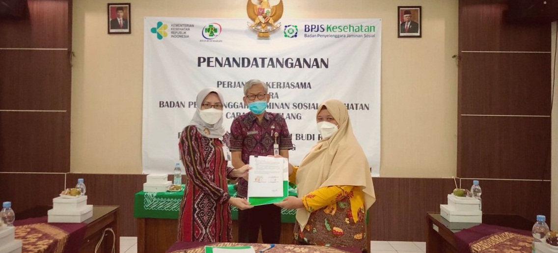 Penandatanganan kerja sama BPJS dan RSUD Budi Rahayu Kota Magelang. Foto: magelangkota.go.id