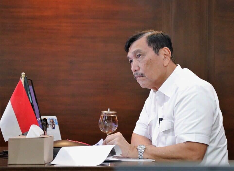 Menko Bidang Maritim dan Investasi (Marves), Luhut Binsar Pandjaitan. Foto: maritim.go.id