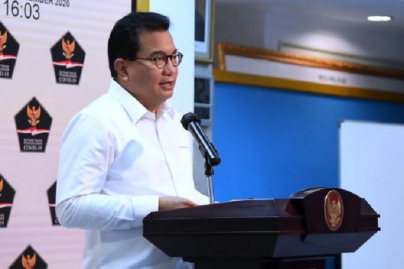 Juru Bicara Satgas Penanangan Covid-19, Wiku Adisasmito. Foto: Juru bicara Satgas Penanganan Covid-19, Wiku Adisasmito. Dokumentasi: Setkab.go.id