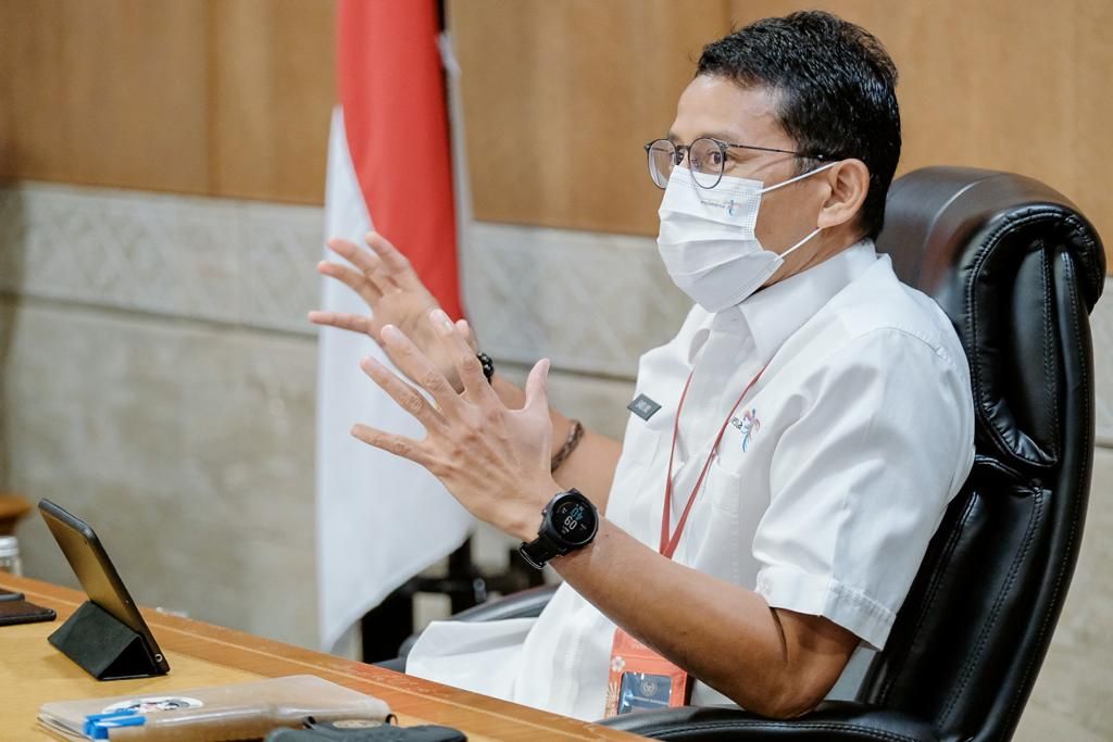 Menteri Pariwisata dan Ekonomi Kreatif, Sandiaga Salahuddin Uno. Foto: kemenparekraf.go.id