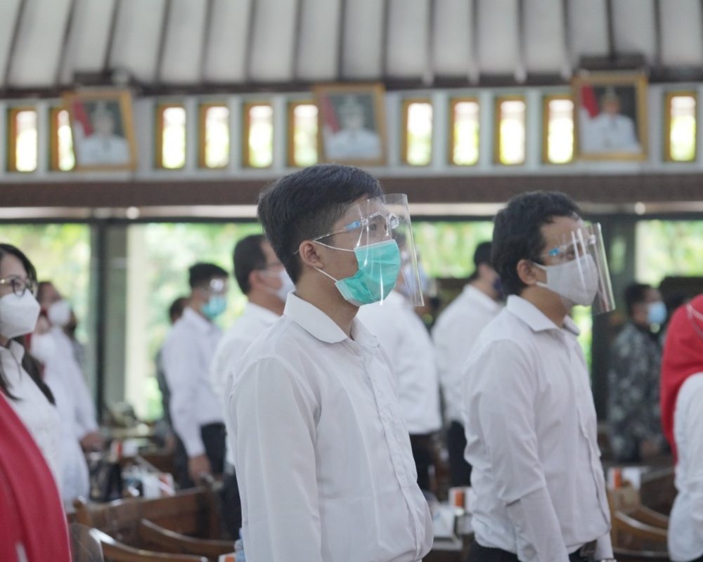 Peserta seleksi CPNS Klaten saat mengikuti SKD. Foto: Diskominfo Klaten