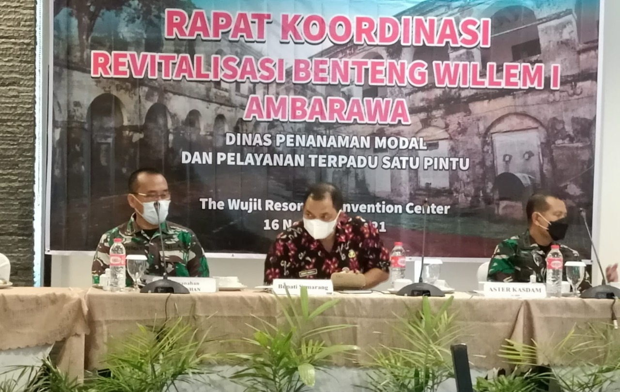 Rapat Koordinasi Revotaslisai Benteng Pendem Ambarawa. Foto: jatengprov.go.id