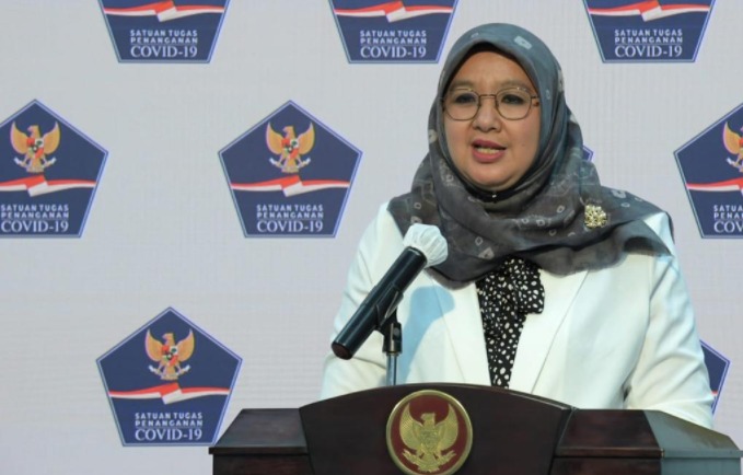 Juru Bicara Vaksinasi Covid-19 Kementerian Kesehatan (Kemenkes), Siti Nadia Tarmizi. Foto: kemkes.go.id