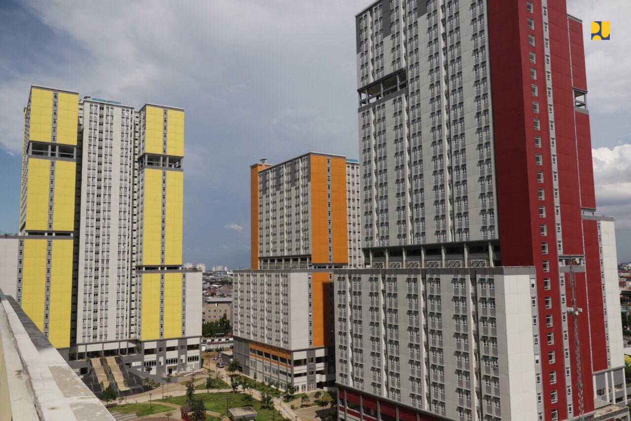 Gedung Wisma Atlet Kemayoran. Foto: pu.go.id