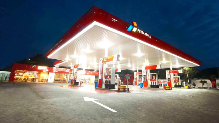 Pom Bensin miik Pertamina. Foto: pertamina.com