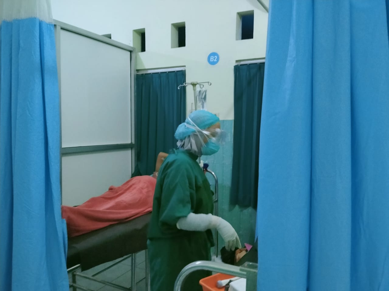 Salah satu ruang bersalin khusus risiko tinggi Covid-19 di RSUD dr. Tjitrowardojo Purworejo. Foto: jatengprov.go.id