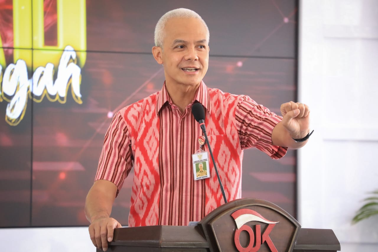 Gubernur Jateng, Ganjar Pranowo. Foto: jatengprov.go.id