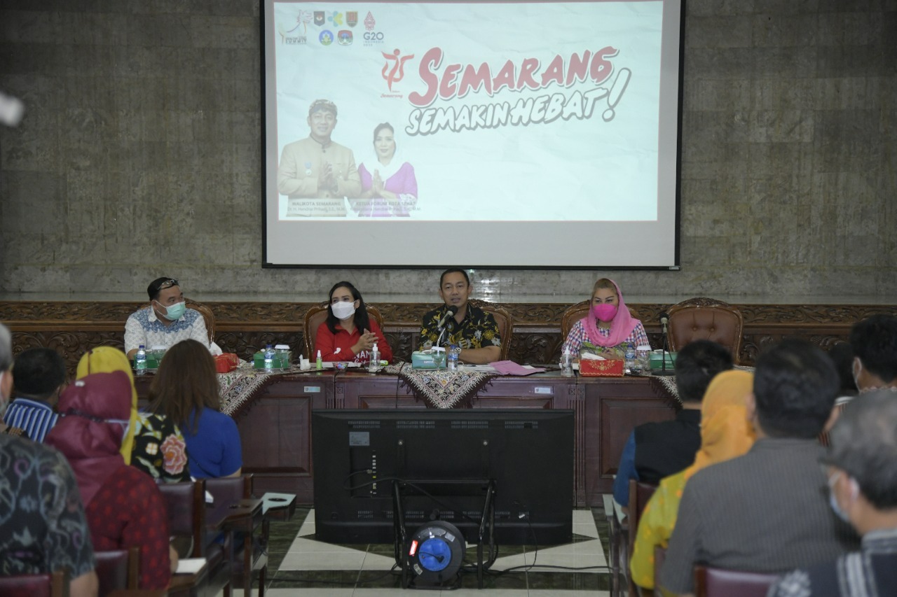 Pemkot Semarang menggelar rapat persiapan Healthy Cities Summit. (Foto: semarangkota.go.id.)