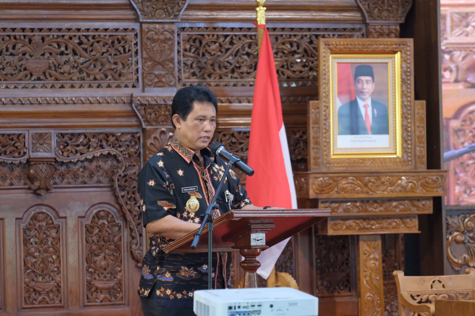 Acara sosialisasi akreditasi rumah sakit Pemkab Klaten dan Kemenkes RI. Sumber: klatenkab.go.id