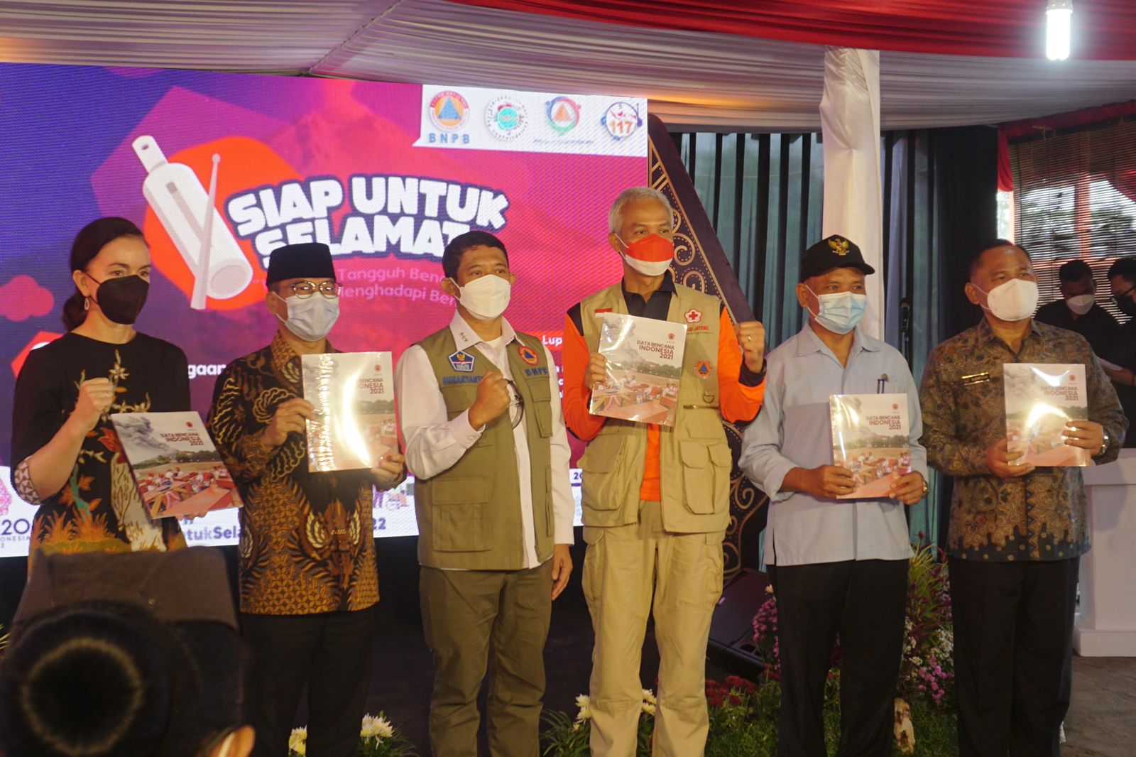  Puncak peringatan Hari Kesiapsiagaan Bencana 2022 di Desa Balerante, Selasa (26/4). Foto: Diskominfo Klaten