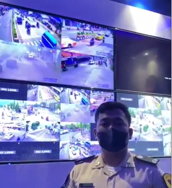 Dishub Kabupaten Pemalang melaporkan kondisi terkini pantauan arus mudik lebaran. Sumber foto: tangkapan layar Instagram @dishubpemalang