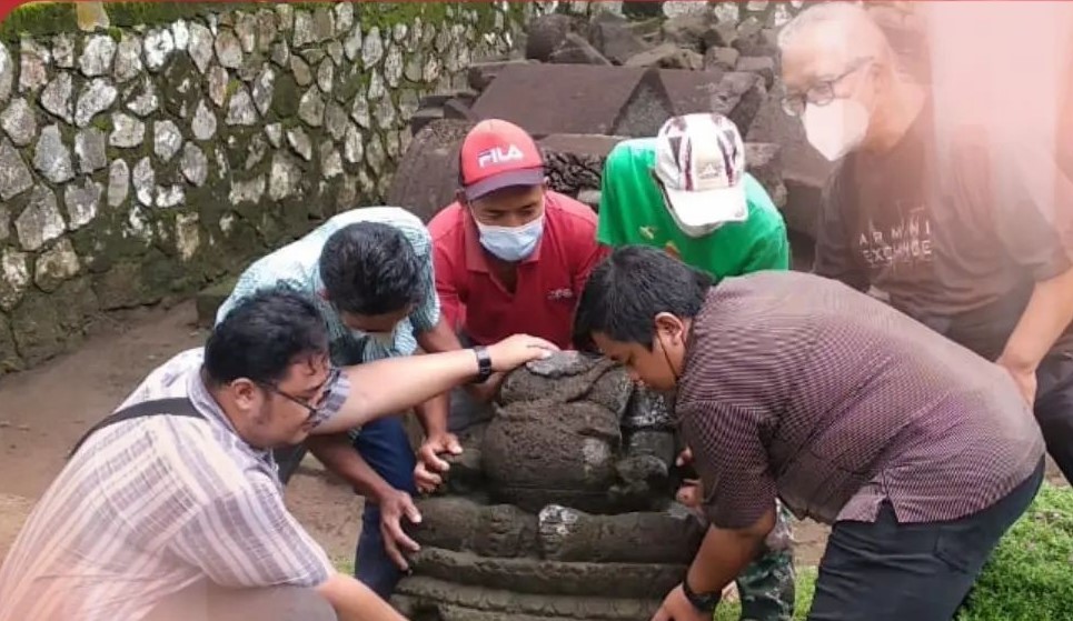 Disbudporapar serah terima benda cagar budaya dengan BPCB Jawa Tengah. Foto: Instagram @disbudporapar_klaten