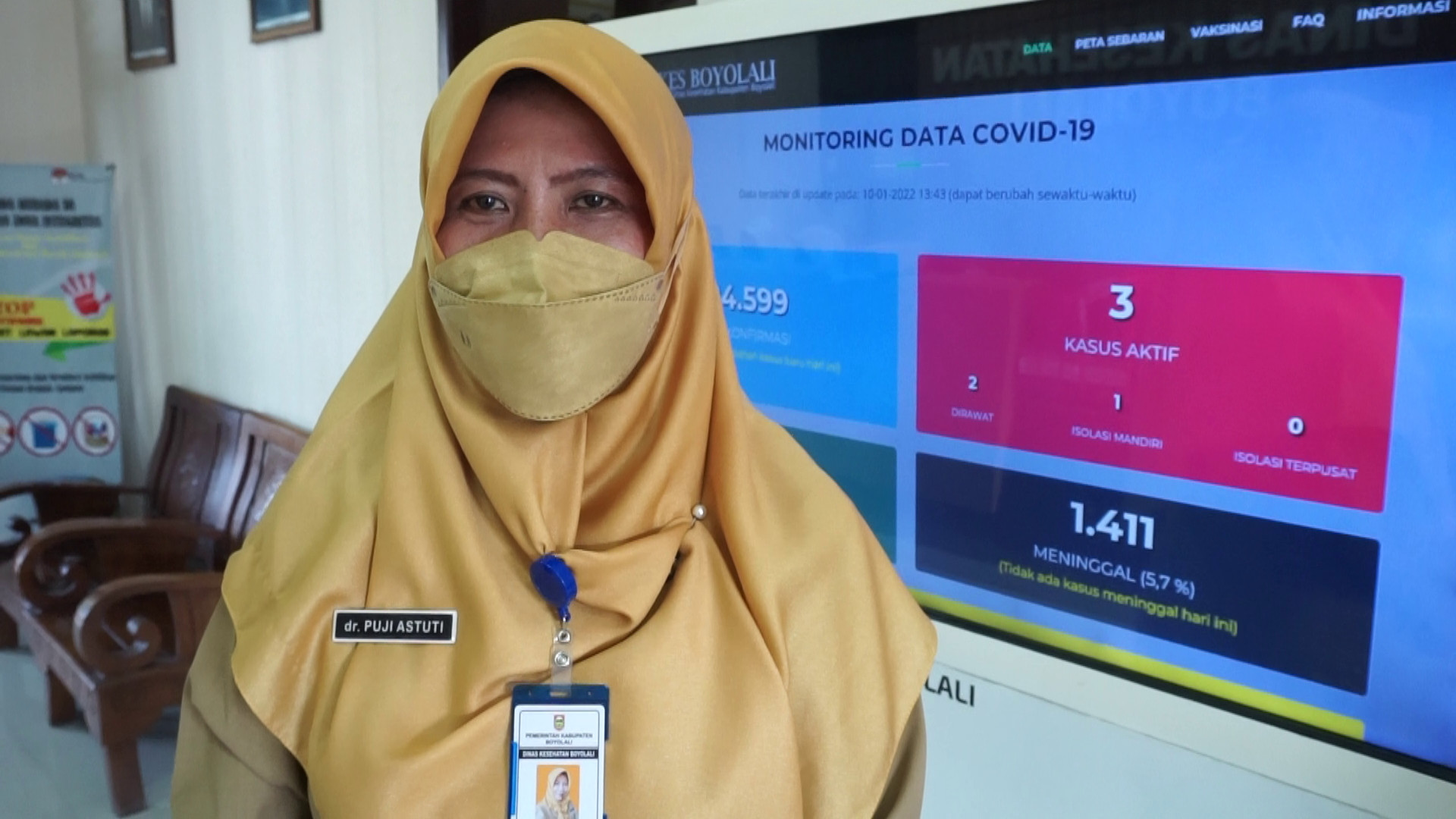 Kepala Dinas Kesehatan Boyolali, Puji Astuti. Sumber foto: boyolali.go.id