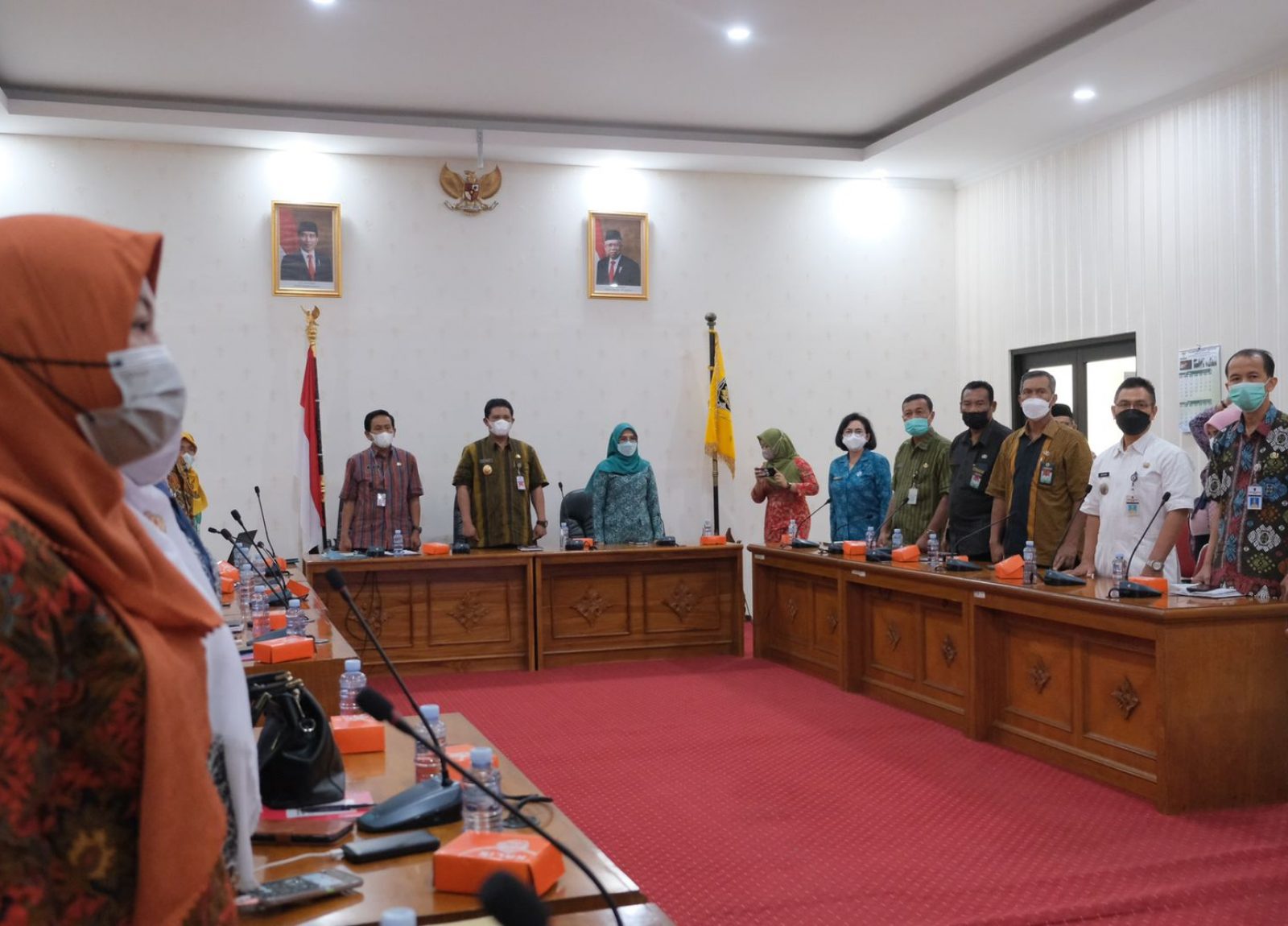 Pemkab Klaten ikuti apel siaga Tim Pendamping Keluarga (TPK) Nusantara Bergerak BKKBN, Kamis (12/5). Foto: klatenkab.go.id