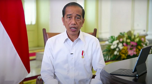 Presiden Joko Widodo dalam siaran pers pada Selasa (17/5). Foto: setkab.go.id